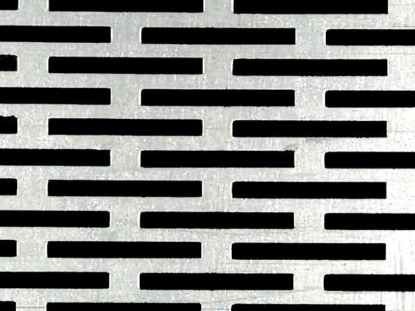 Rectangle Perforated Stainless Sheet